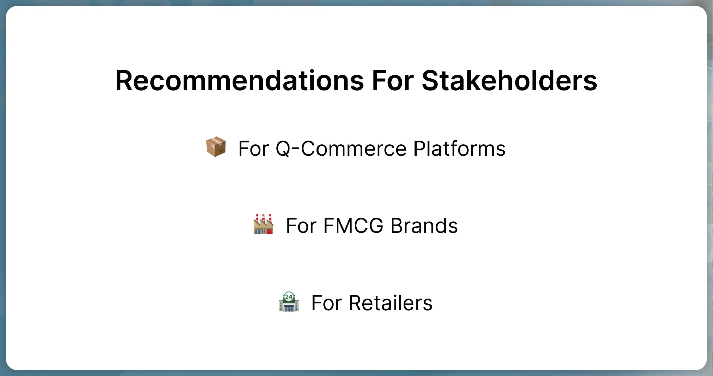 Recommendations for Stakeholders-01